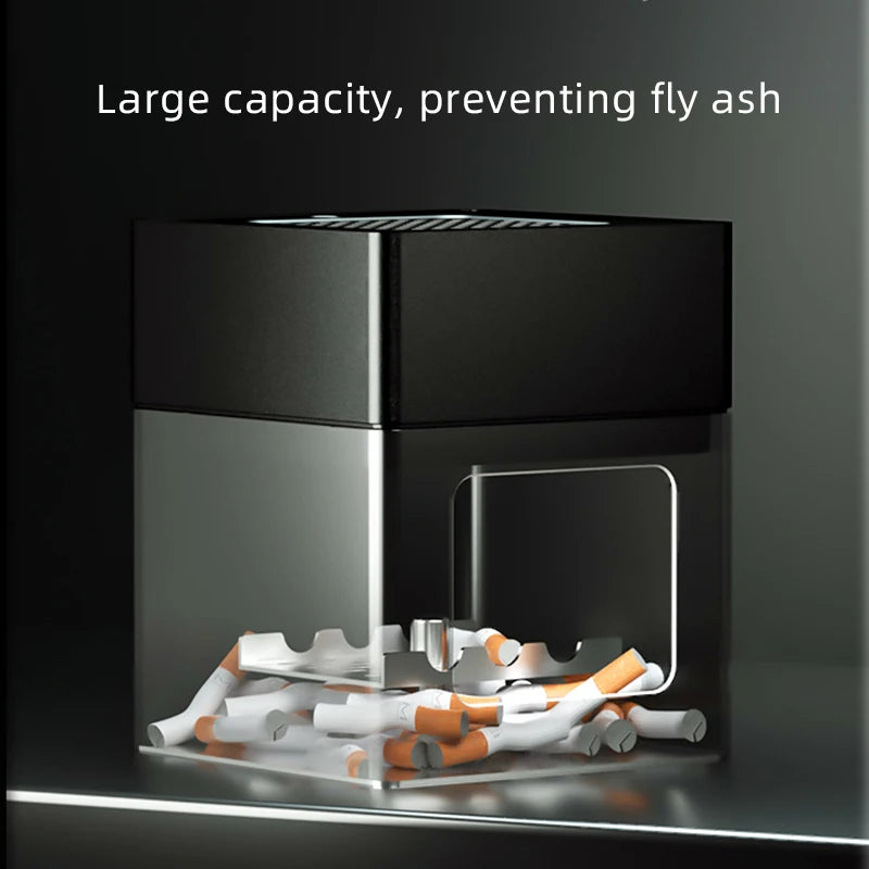 Anti Second-hand Smoke Desktop Ashtray Remove Odor Air Purifier