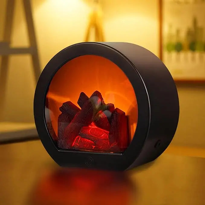 Flameless Portable Fireplace Light