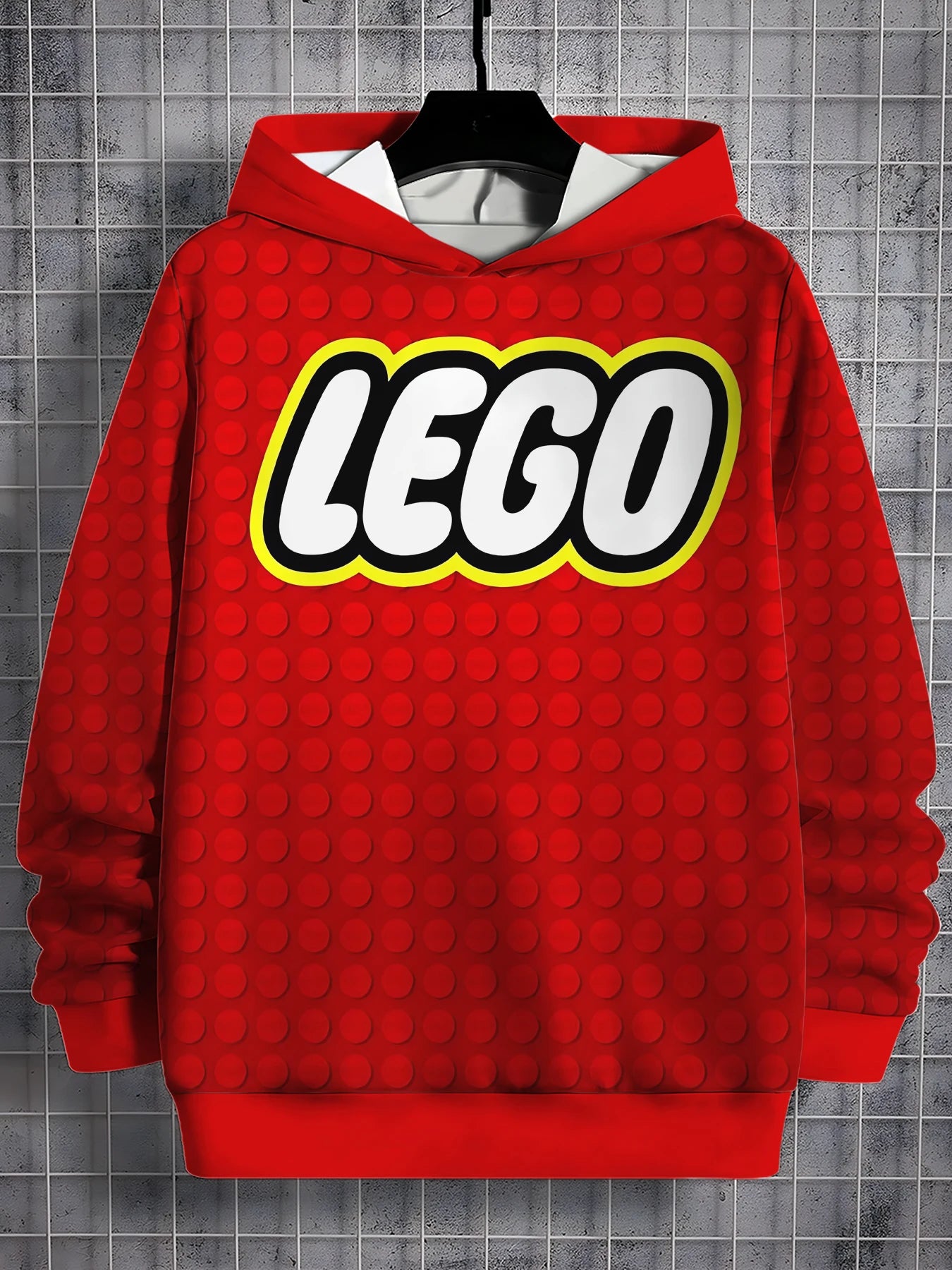 L-LEGOS 3D Print All Seasons Pullover Tops
