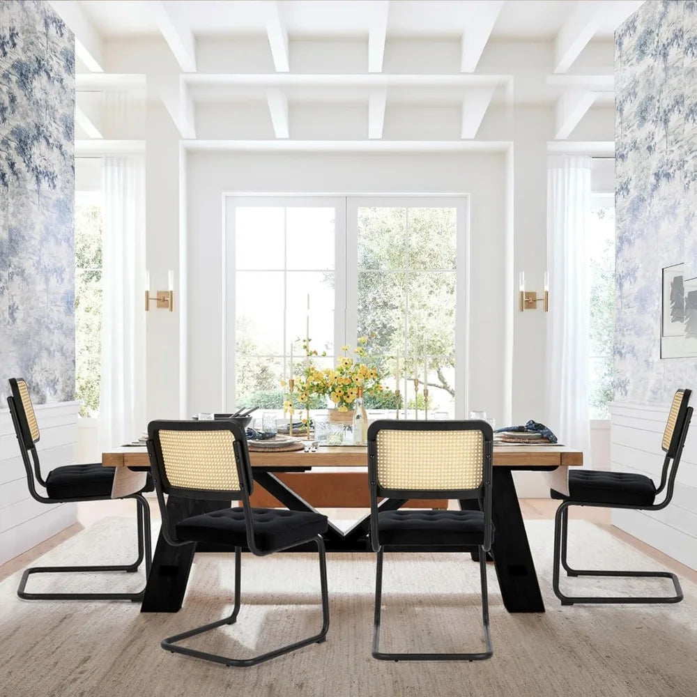 Mid Century Modern Dining Chairs Set of 4
