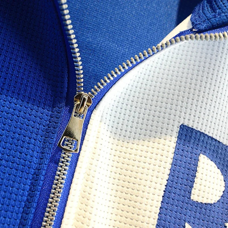 Boys Letter Zip Jacket Coat 2pcs Outfit Tracksuit