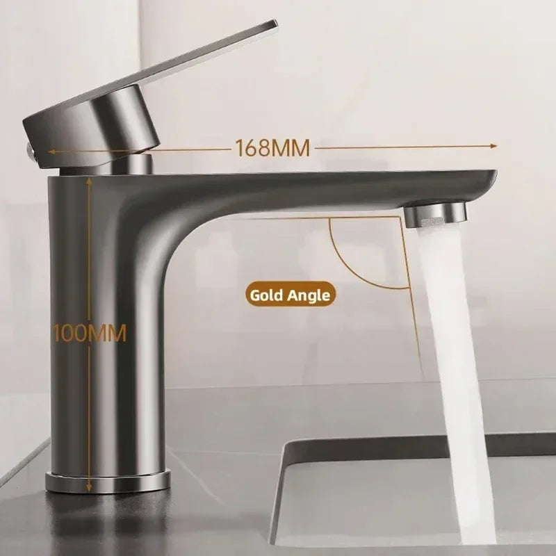 304 Stainless Steel Bathroom Faucet