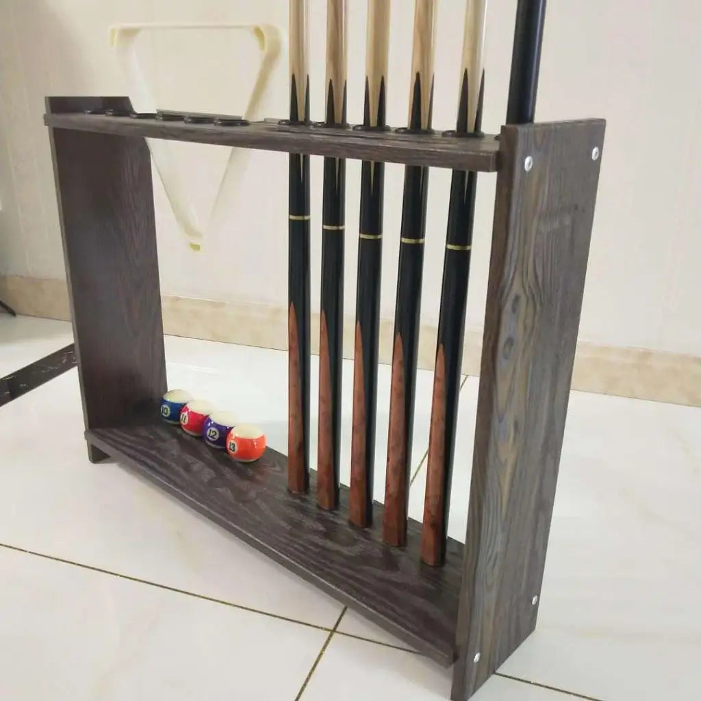 Portable Billiards Pool Stick Rack Holder Floor Stand