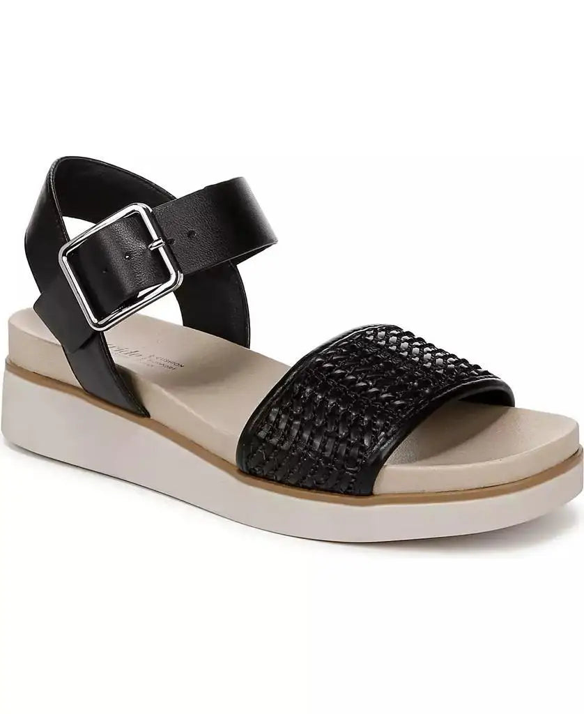 Square Open Toe Platform Sandals