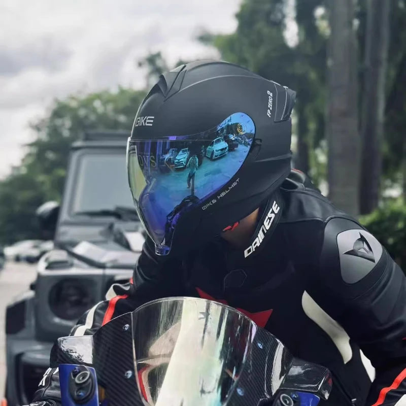 Flip Up Dual Sunvisor Full Face Helmet