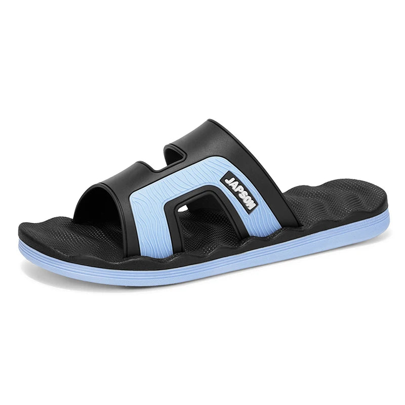 Men's Soft Slides Comfortable Slip-On Footwear