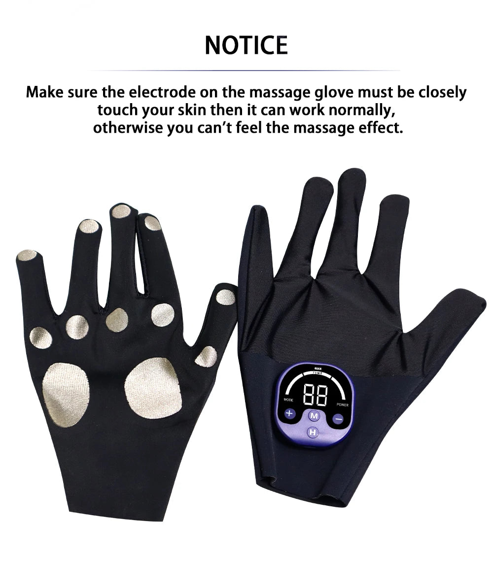Stimulate Gloves EMS Massage Pain Relief Skin Health