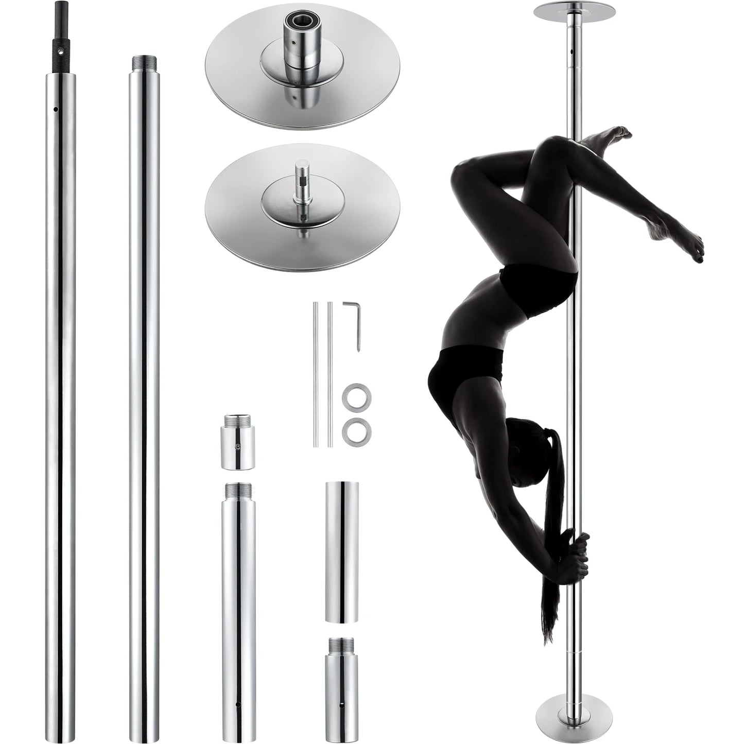 Professional Dancing Pole 45mm Heavy-Duty Stainless Steel