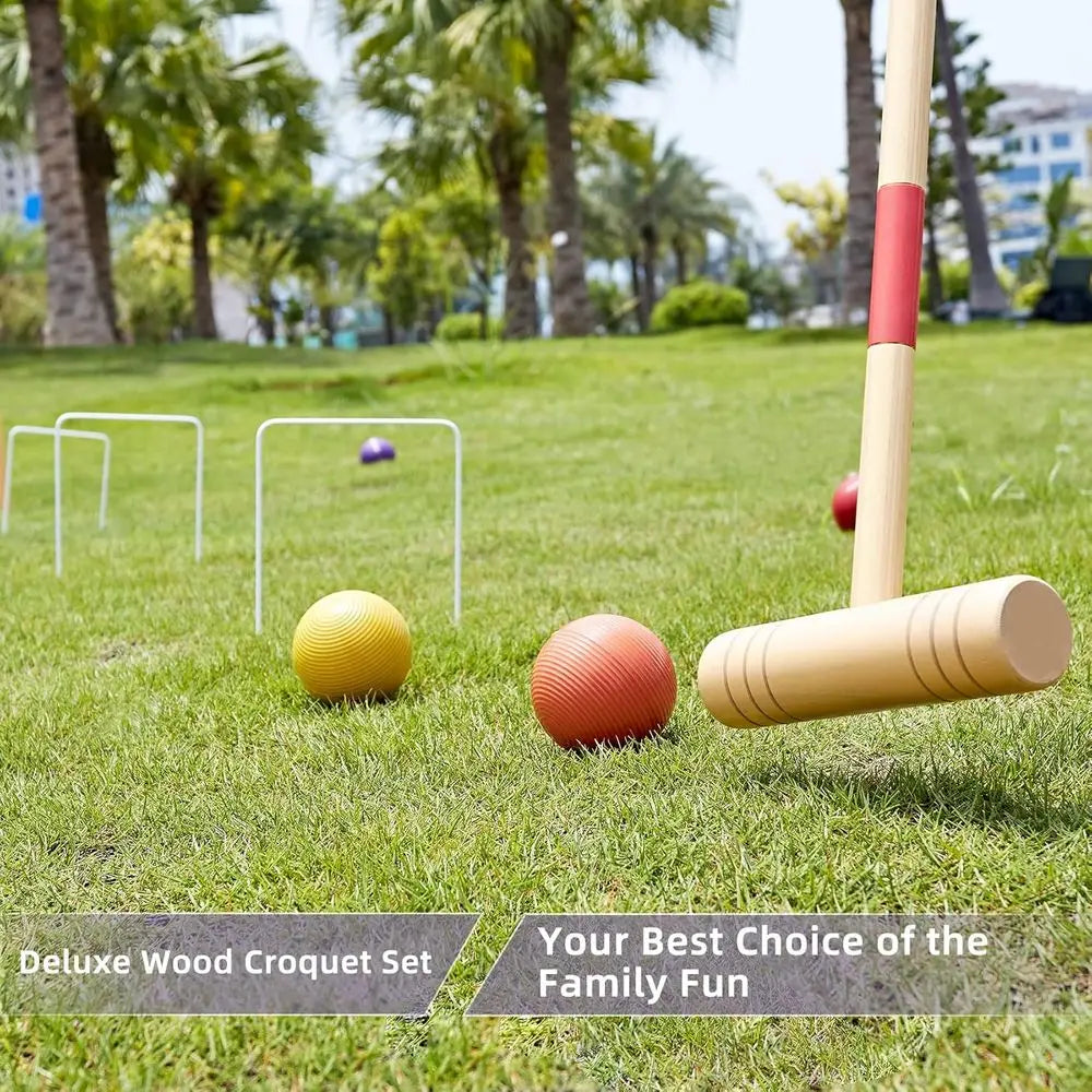 32In Six Player Croquet Set