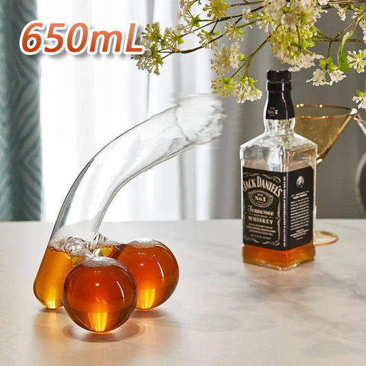 650ml Creative Whiskey Decanter Big Funny Trick Gift