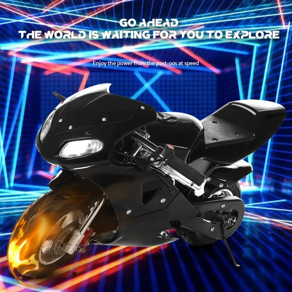 2-Stroke 49cc Mini Pocket Gas Motorbike