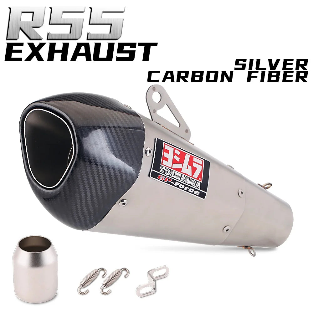 Motorcycle Modified Muffler Yoshimura R55 Exhaust Pipe