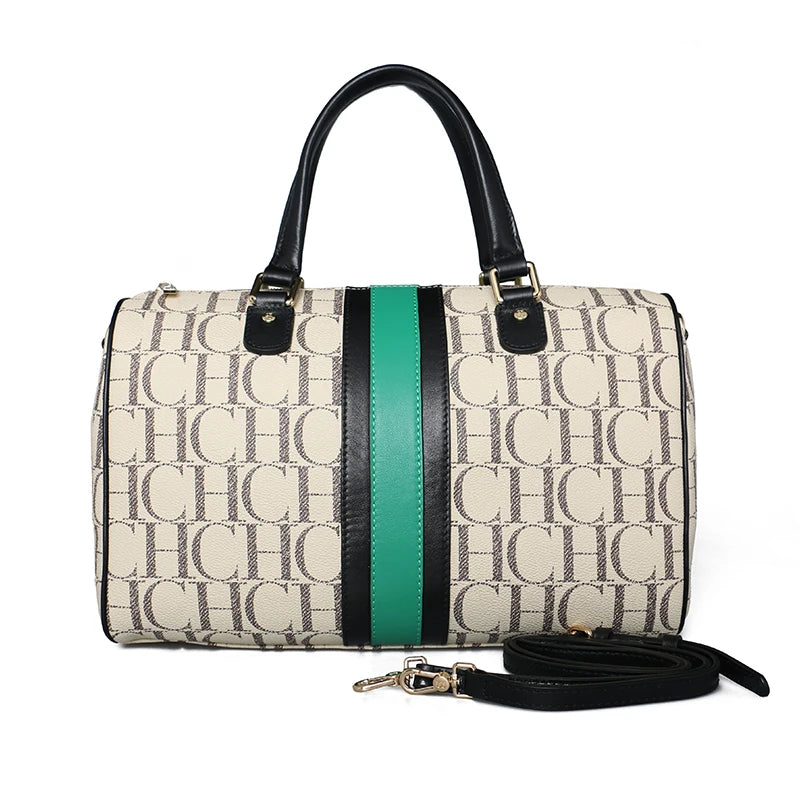 Large Capacity Classic Retro Style Ladies Handbag