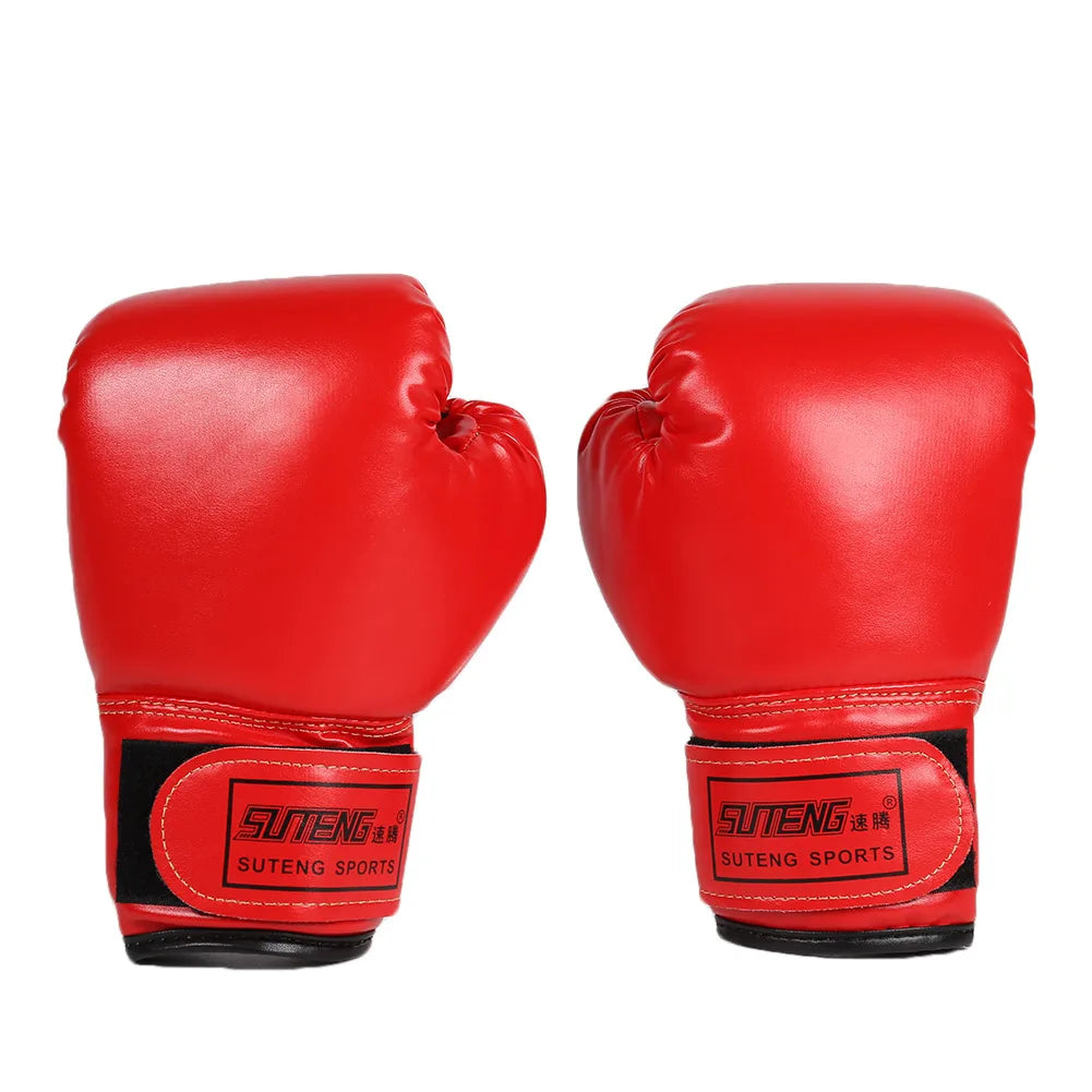 2pcs Boxing Training Fighting Gloves PU Leather Kids