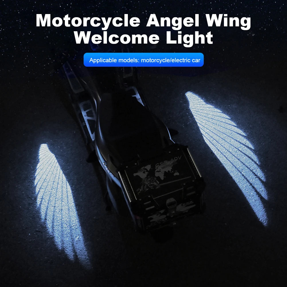 2pc Angel Wings Projection Lights for Motorcycles