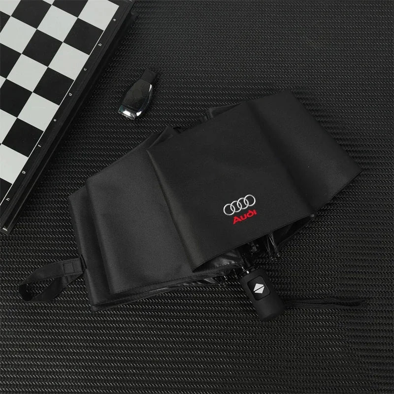 Fully Automatic Compact Folding Umbrella
