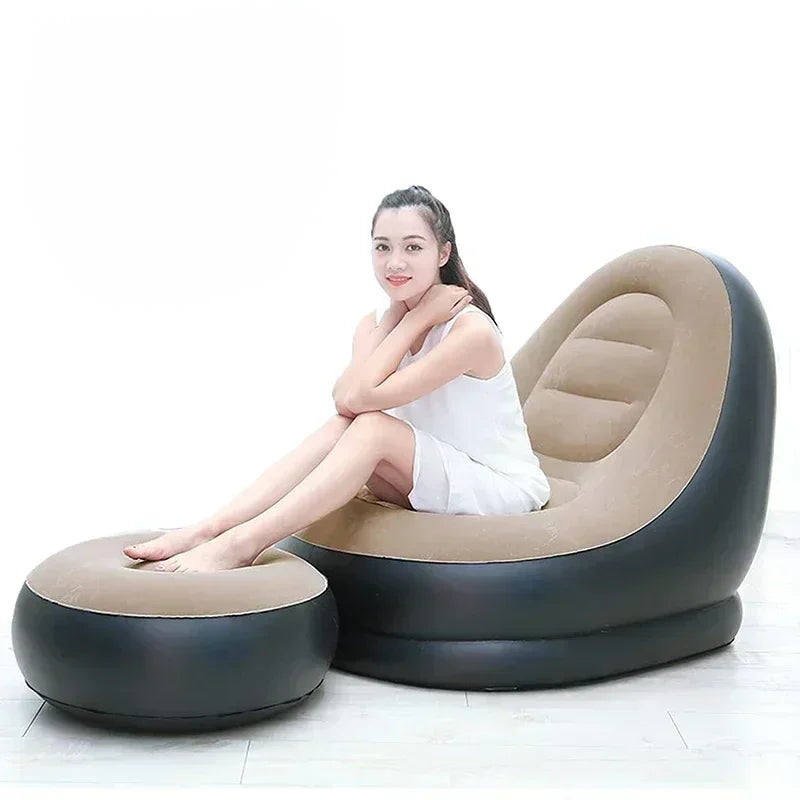 Inflatable Tatami Footstool Bedroom Chair