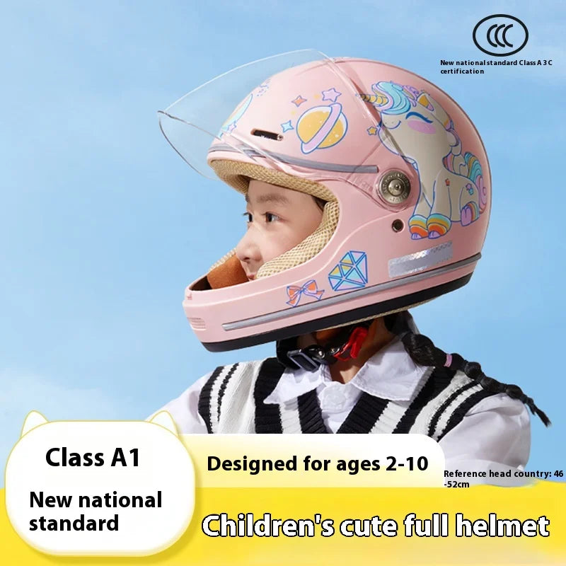 Children's Class A Helmet Cute Cartoon