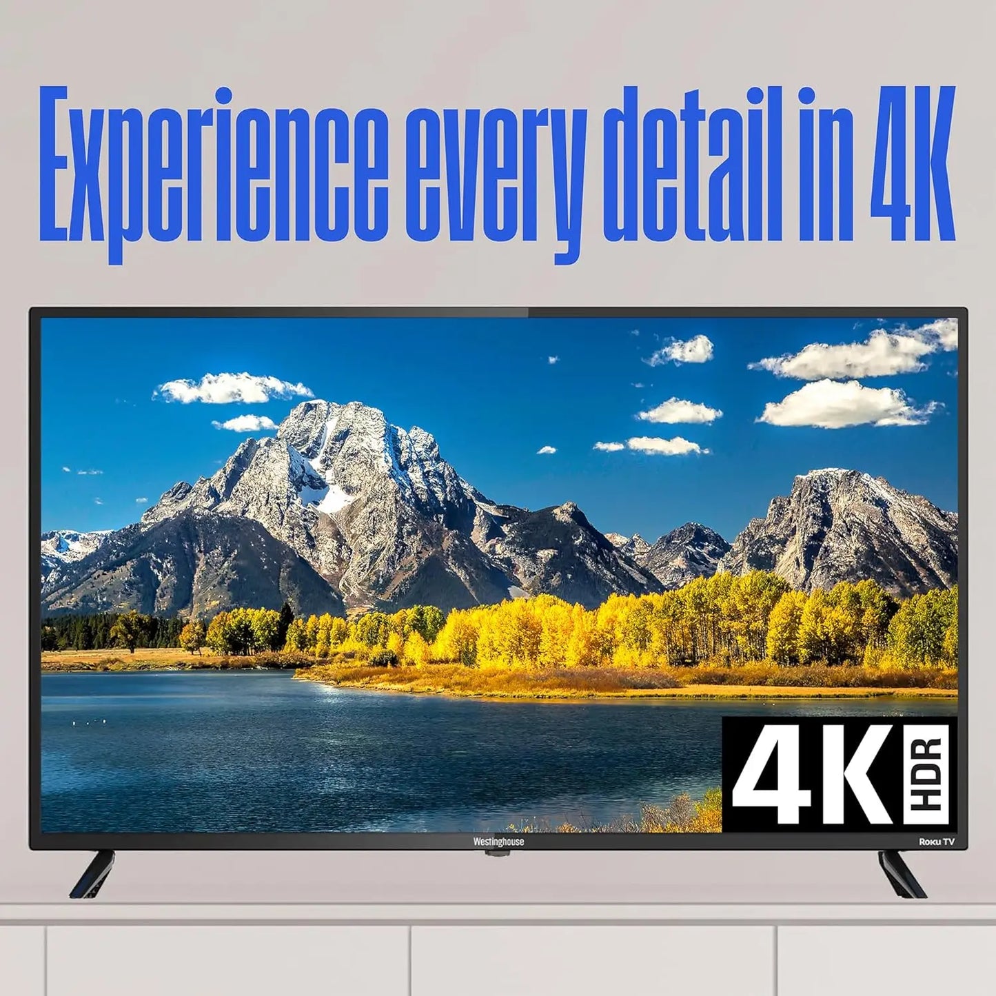 50 Inch Smart TV 4K UHD LED TV with Apple Home Kit