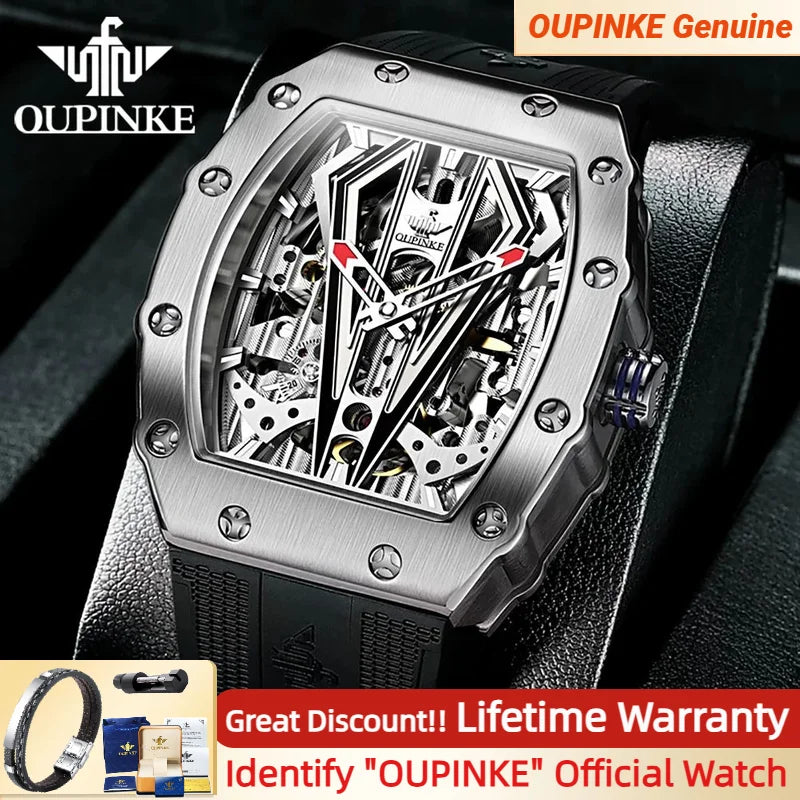 Automatic Waterproof Skeleton Mechanical Men's Watch