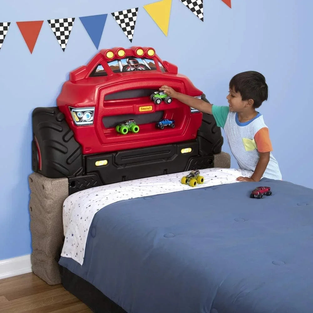 Monster Truck Bed Headboard Twin Size