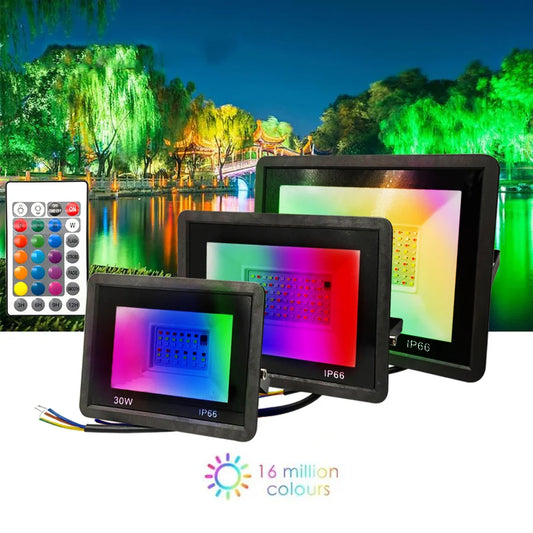Waterproof Outdoor RGB Landscape Lighting