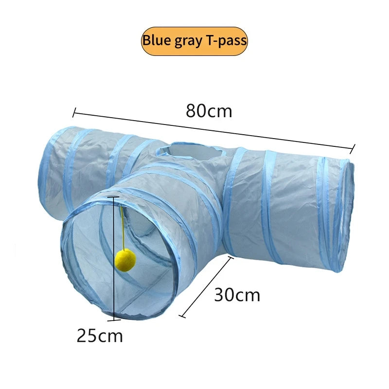 Foldable Cat Tunnel Breathable