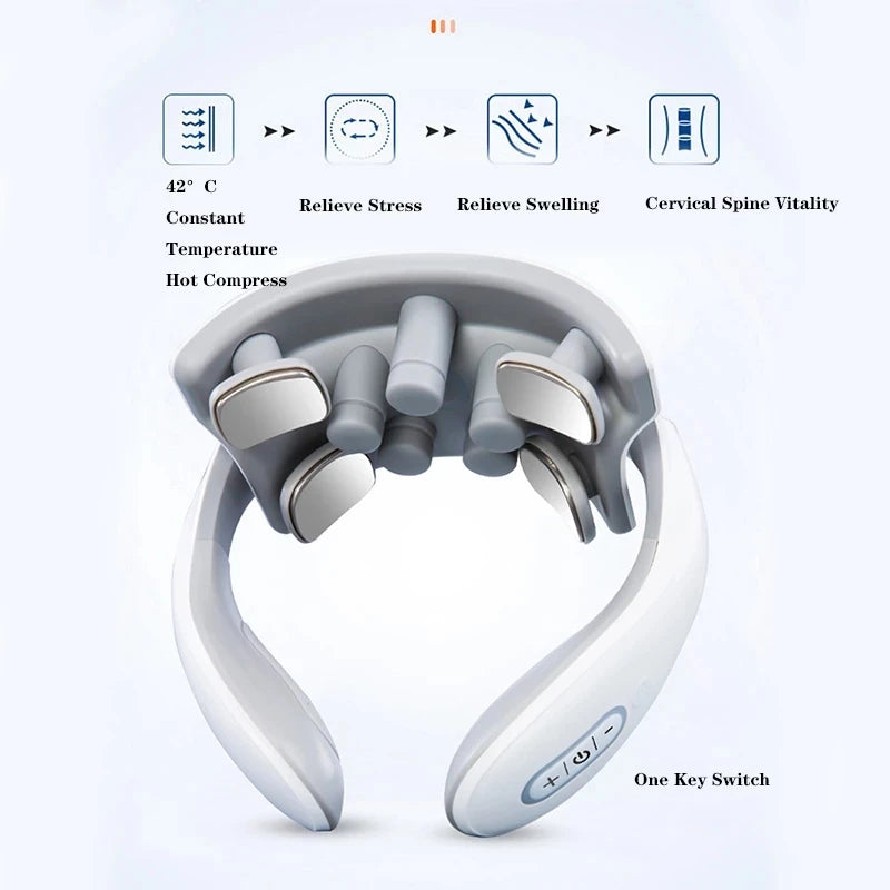 Smart Portable Shoulder Neck Massage Heating Compress