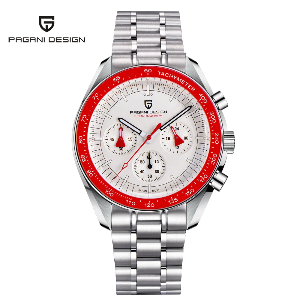 Moon Watch Mens Quartz Chronograph