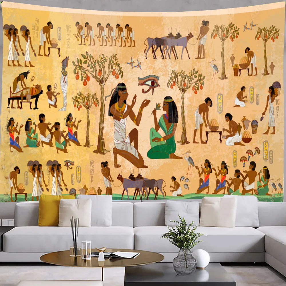 Ancient Egyptian Wall Tapestries