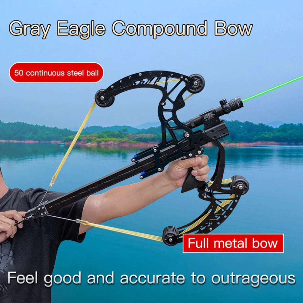 All-Metal 50-Round Compound Bow