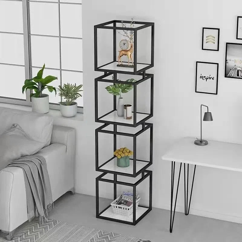 Nordic Iron Storage Rack Room Organizer Furniture