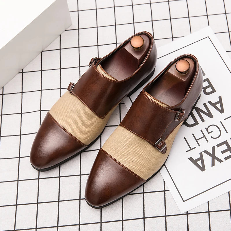 British Style Casual Business Men's Leather Shoes