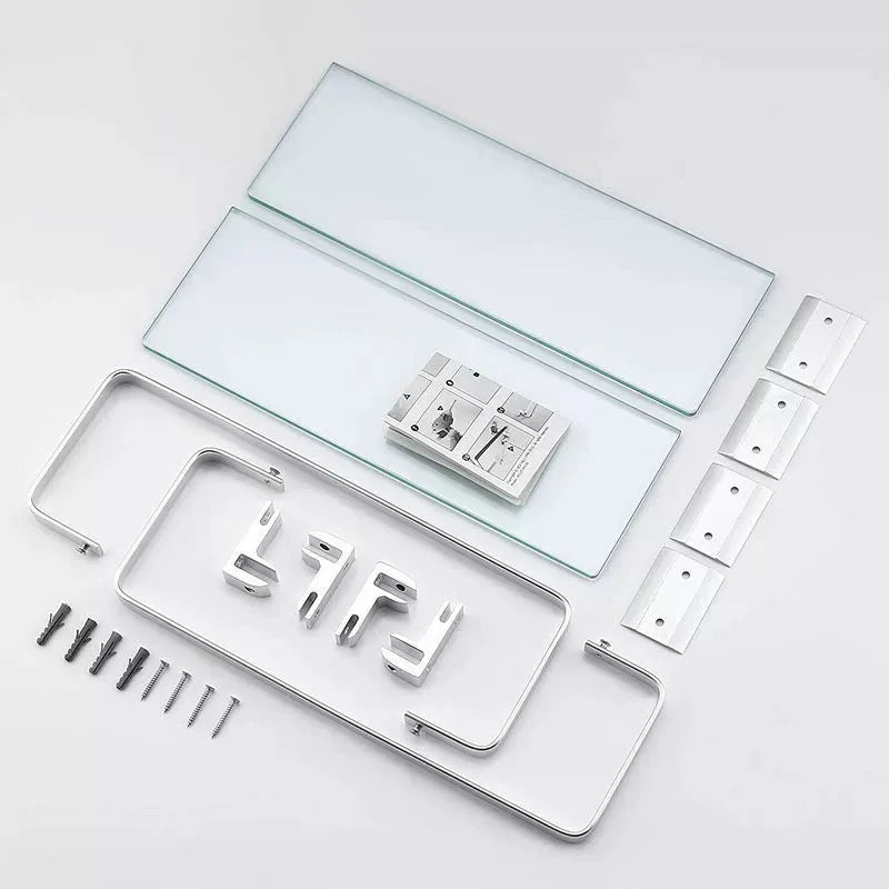 Glass Shelf Storage Shower Organizer