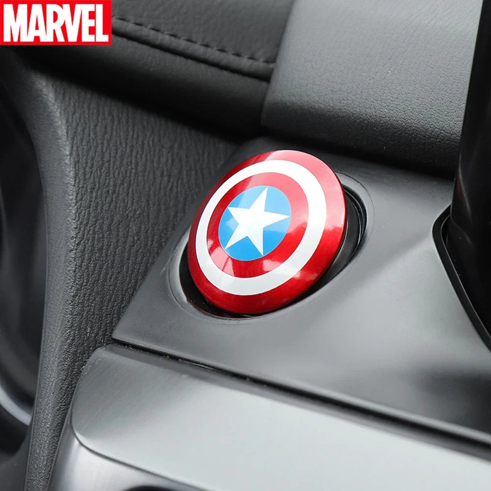 Marvel Ignition Start Switch Button Protective Cover