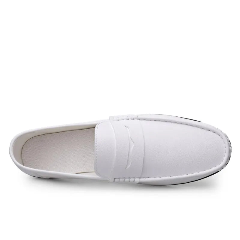Soft Men Loafers Slip On Leather Casual Shoes