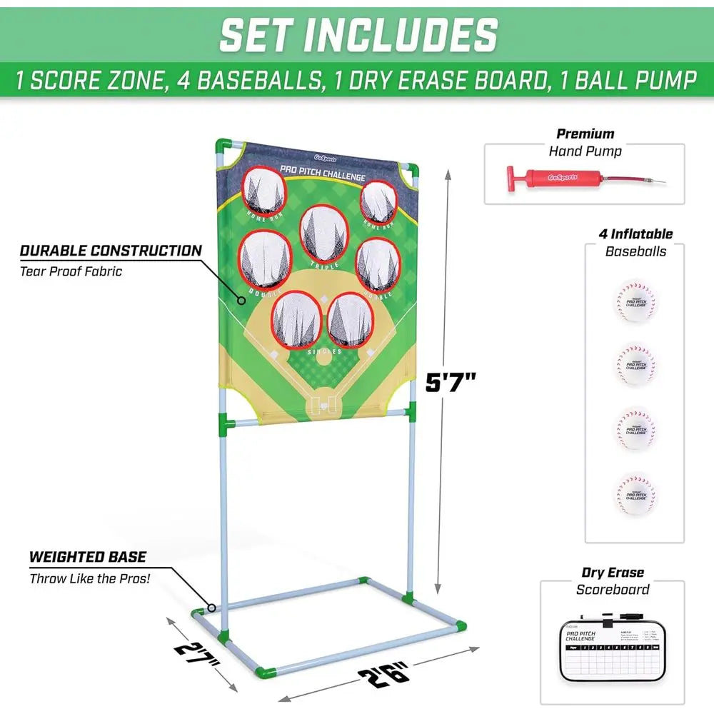 Football & Baseball Toss Games