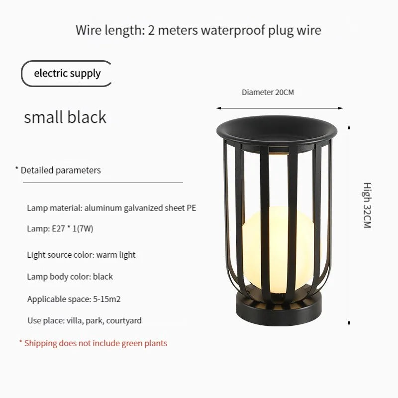 Waterproof Ip65 Solar Garden Lamp Lighting