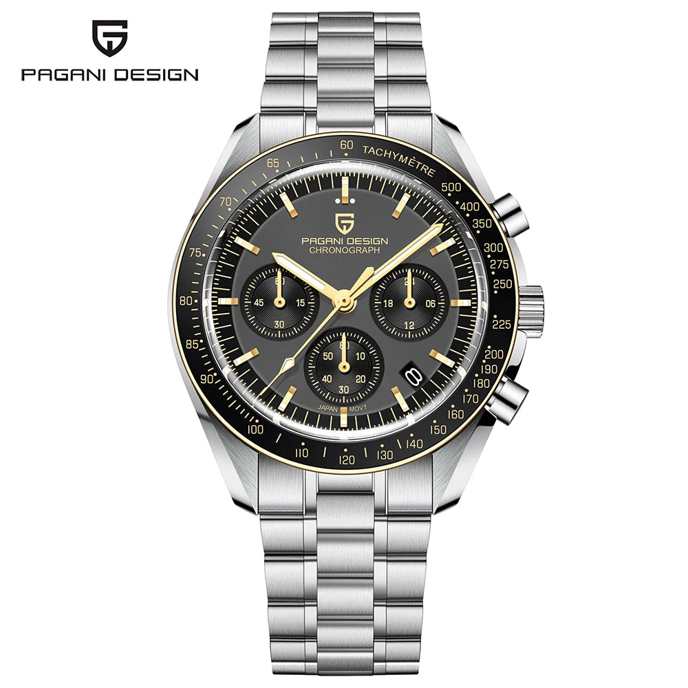 Moon Watch Mens Quartz Chronograph