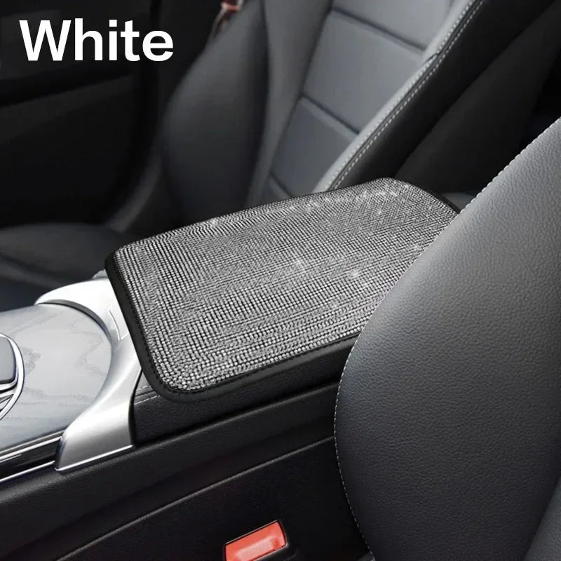 Diamond-Accented Car Interior Armrest Pad