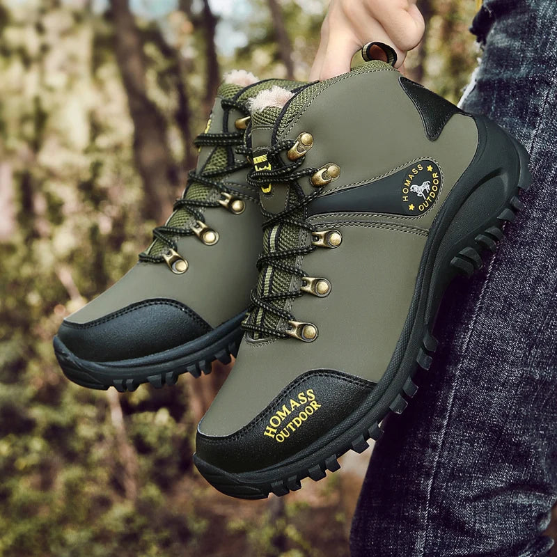Minimalist And Warm Men's Non-slip And Wear Resistant Shoes