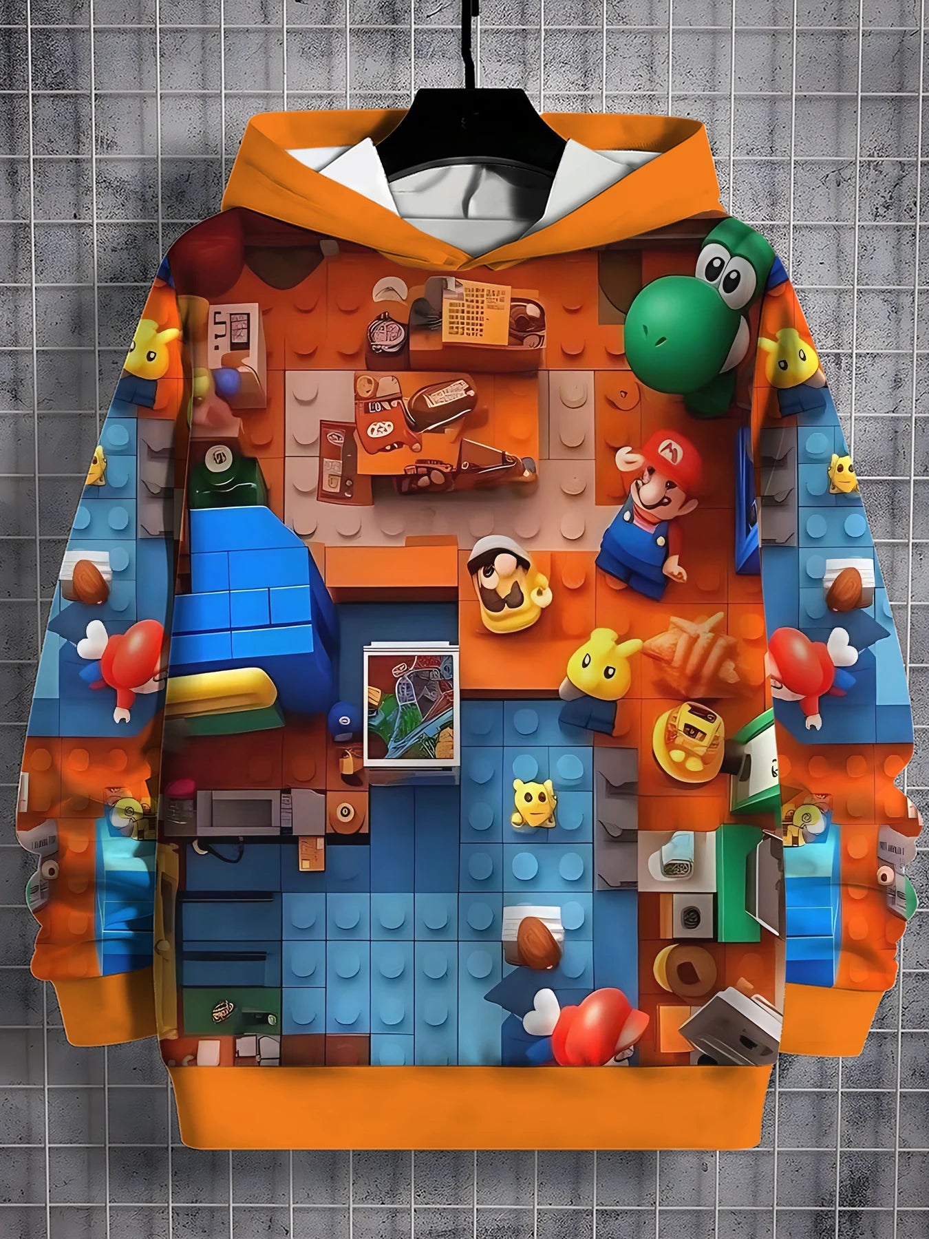 L-LEGOS 3D Print All Seasons Pullover Tops