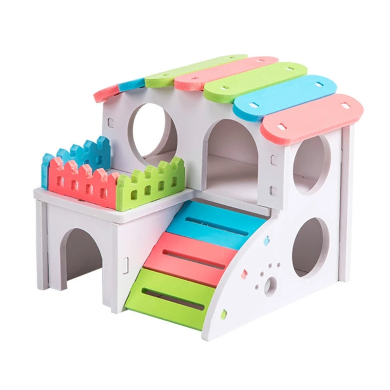 Plastic Nesting Habitat Small Animals Colorful