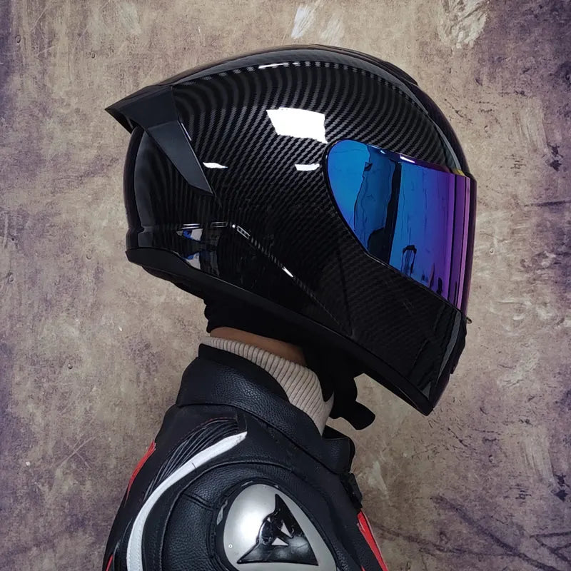 Full Face Double Visor Racing Helmet