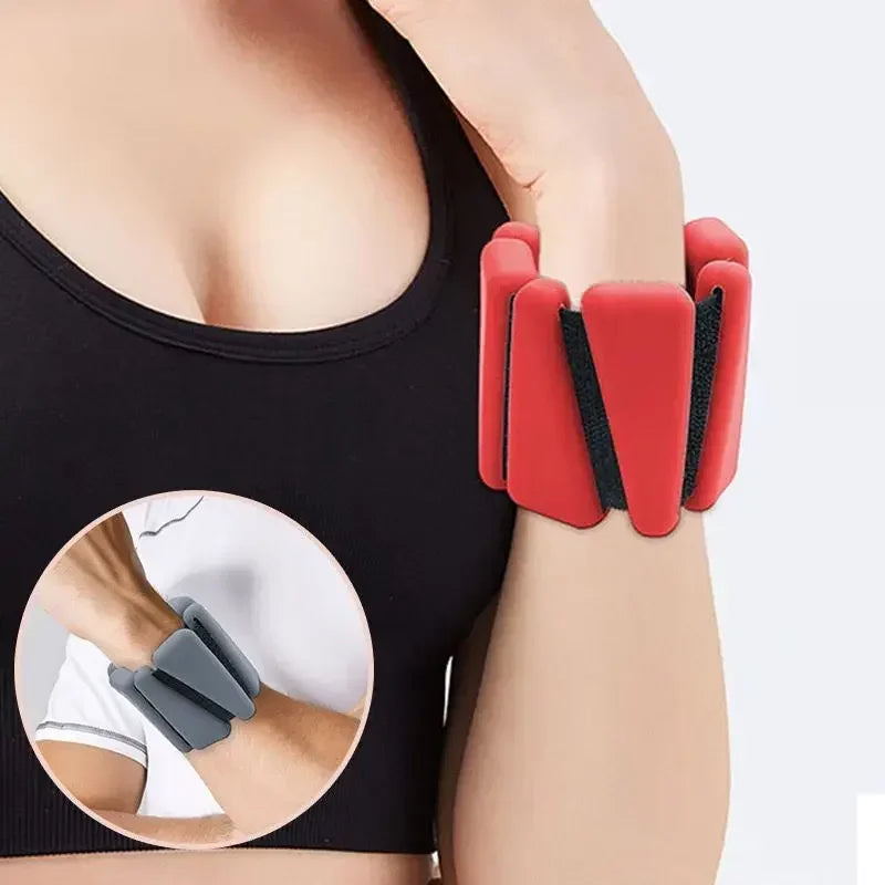 1/2lbs Exercise Triangle Silicone Adjustable Weight Wristband