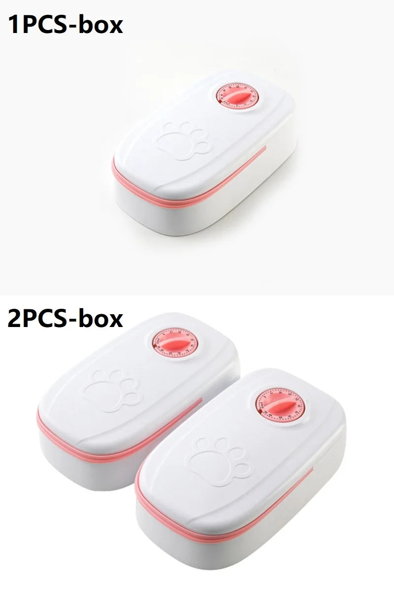Pet Automatic Timing Feeder Dry&Wet Food Container