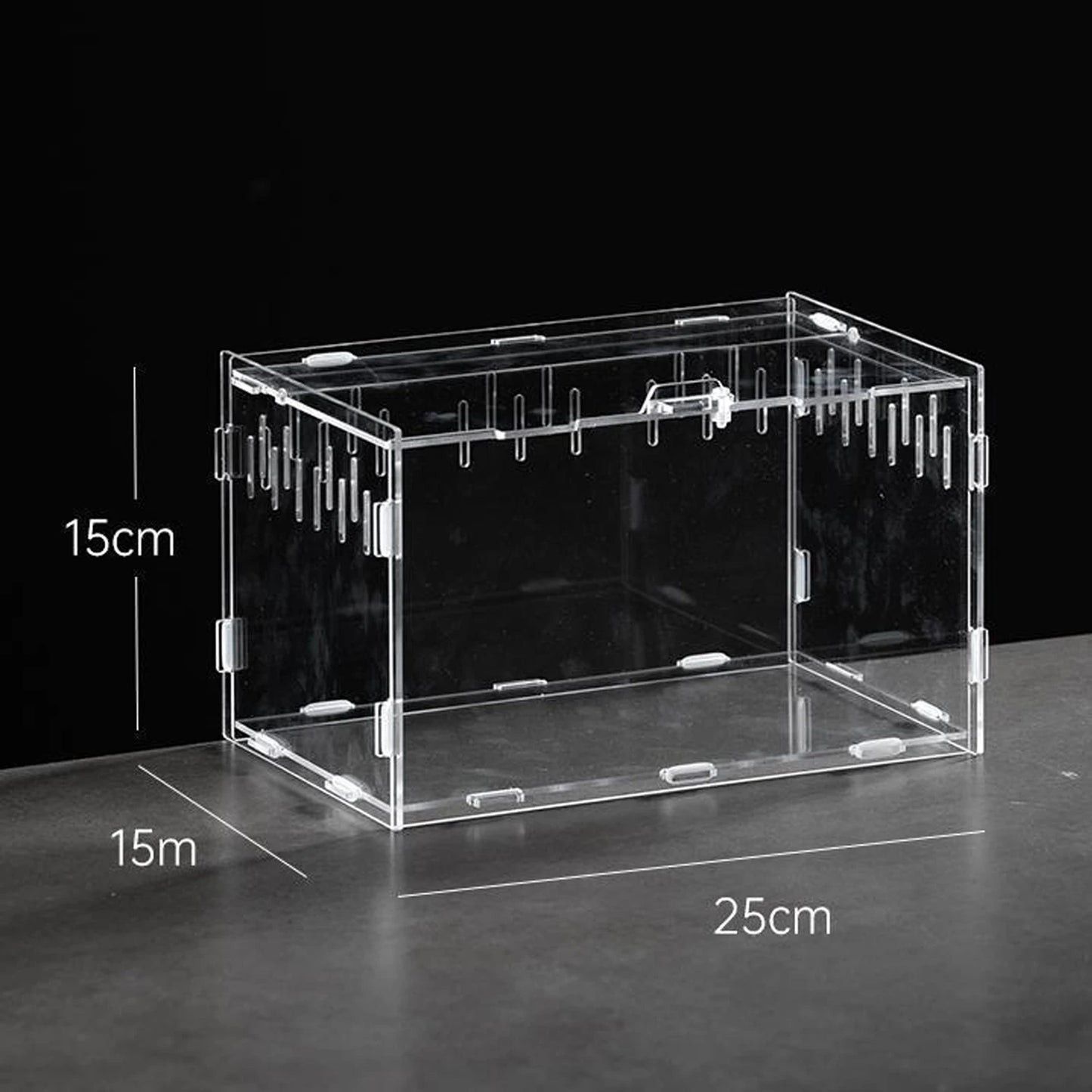 Acrylic Transparent Reptile Terrarium