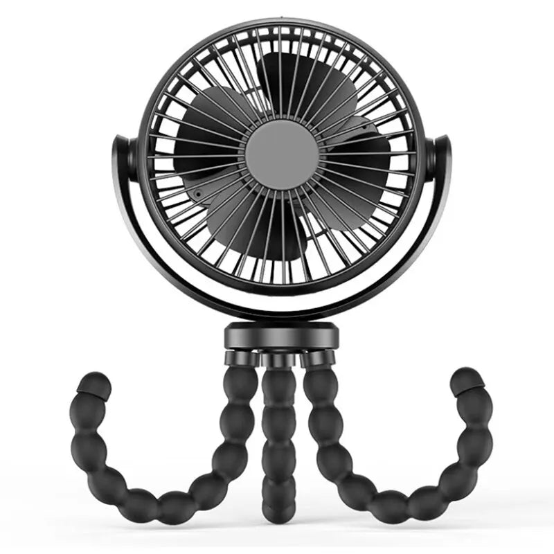 Desktop Folding Handheld Octopus Mini Fan