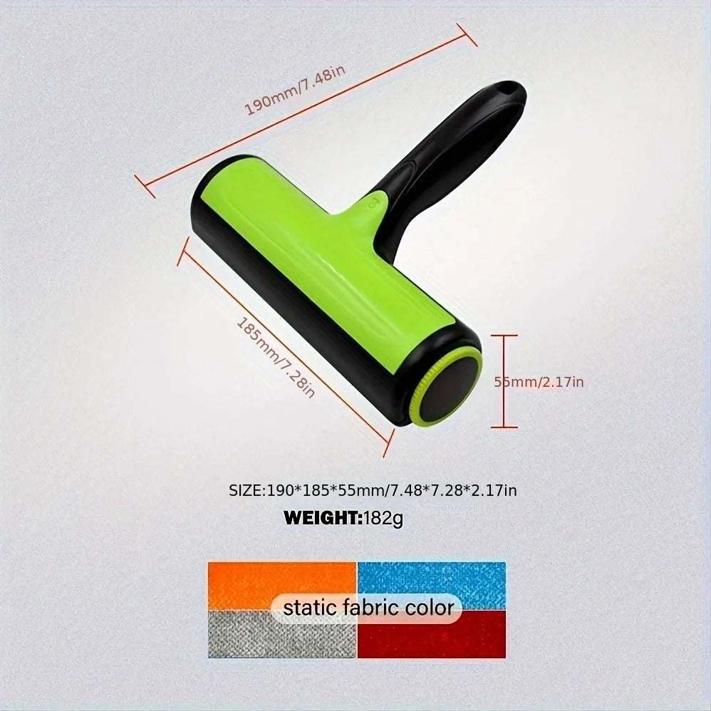 Reusable Pet Self-Cleaning Hair Remover Roller