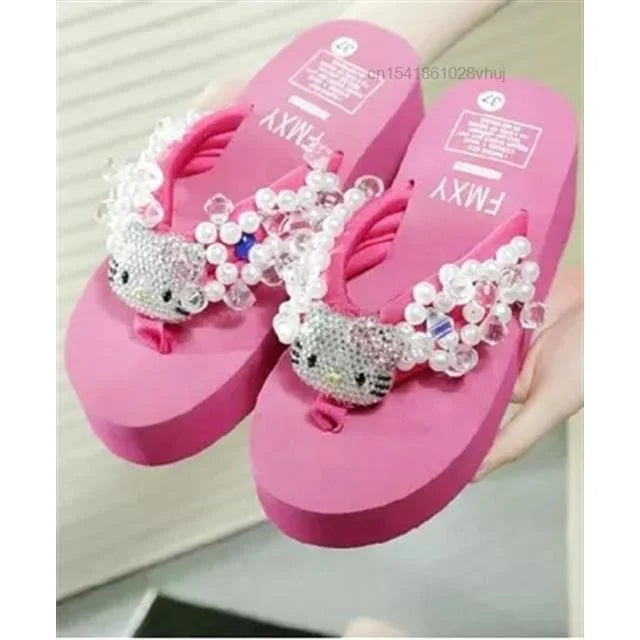 Hello Kitty Soft Flip Flop Sandals